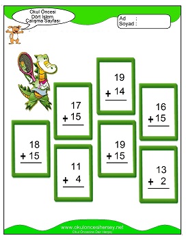 İşlemler yaprak test
